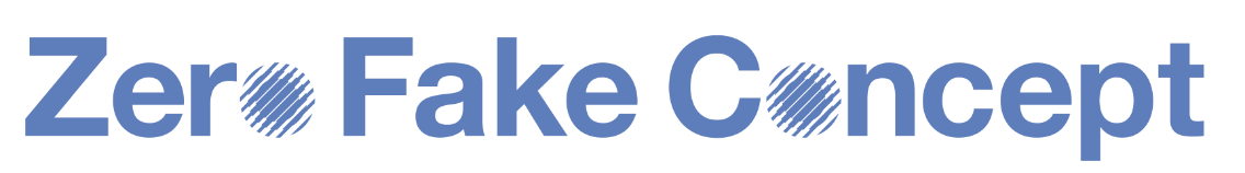 Logo of Zero Fake Concept